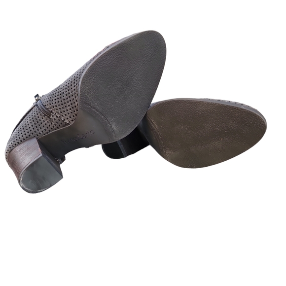 Franco Sarto Ankle Booties Gray Suede Dale2 Size 8 - Picture 5 of 5